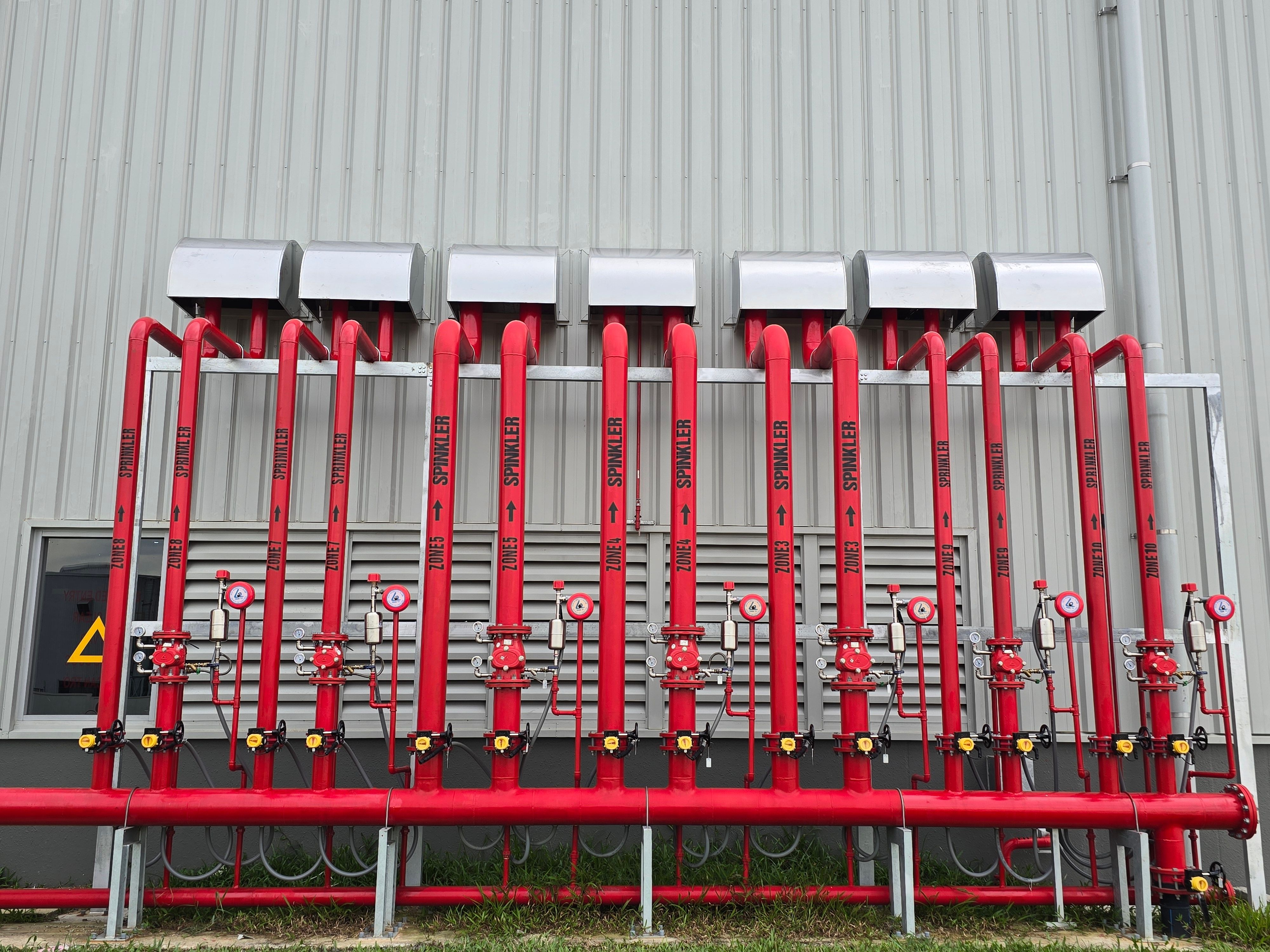 Commercial building security system